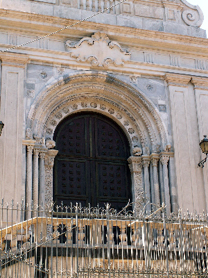 Il portale del Sacro Carcere di Sant'Agata a Catania
