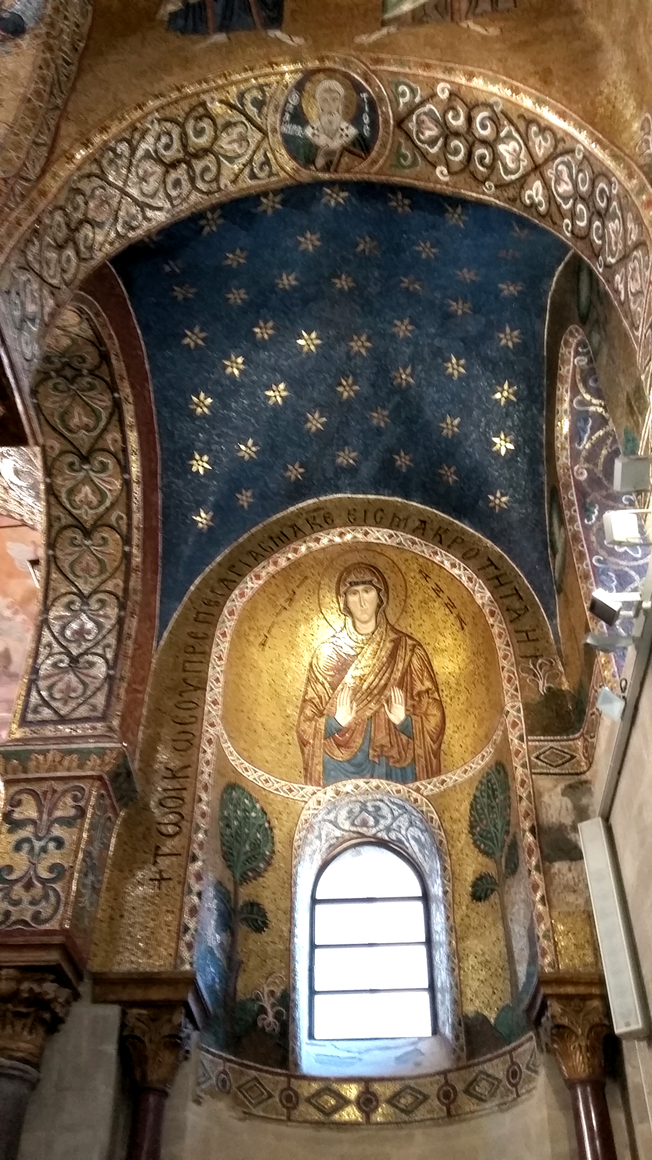 Sicilia turistica insolita e sconosciuta - Chiesa di S. Maria dell'Ammiraglio (Martorana o S. Nicolò dei Greci): abside laterale destro