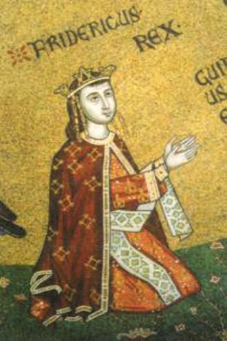Federico III di Sicilia consorte di Eleonora d'Angiò, una regina di pace. Duomo di Messina